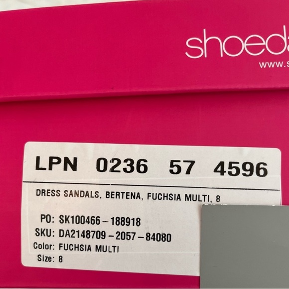 NWB Wedge Sandals - Picture 3 of 4